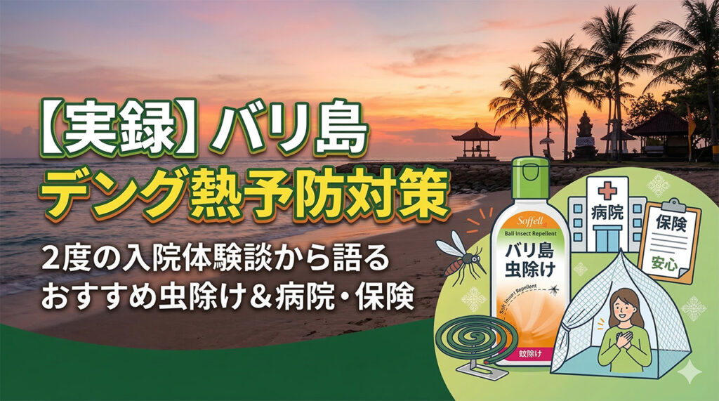 バリ島デング熱対策