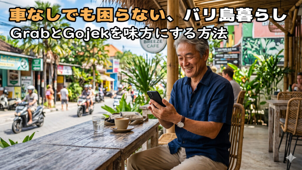 バリ島オンラインタクシーアプリの活用方法